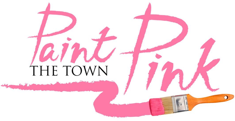 Paink the town pink graphic